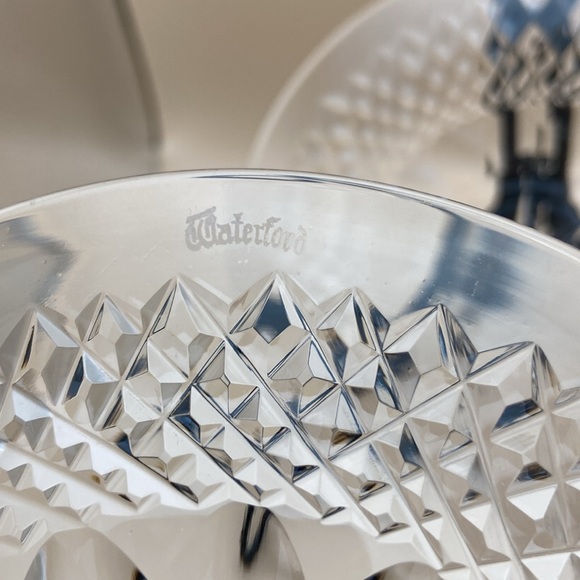 Bread and Butter Plates Colleen Pattern by Waterford Crystal - Set of 4 - Picture 3 of 10